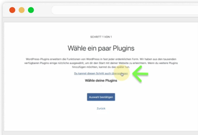 WordPress ohne Plugins installieren